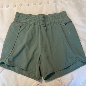 Paragon High Rise Track Short Aloe. Like new. Not available online.
